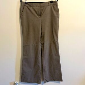 New York and Company Brown pinstripe trousers